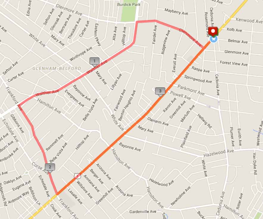 Walk Route